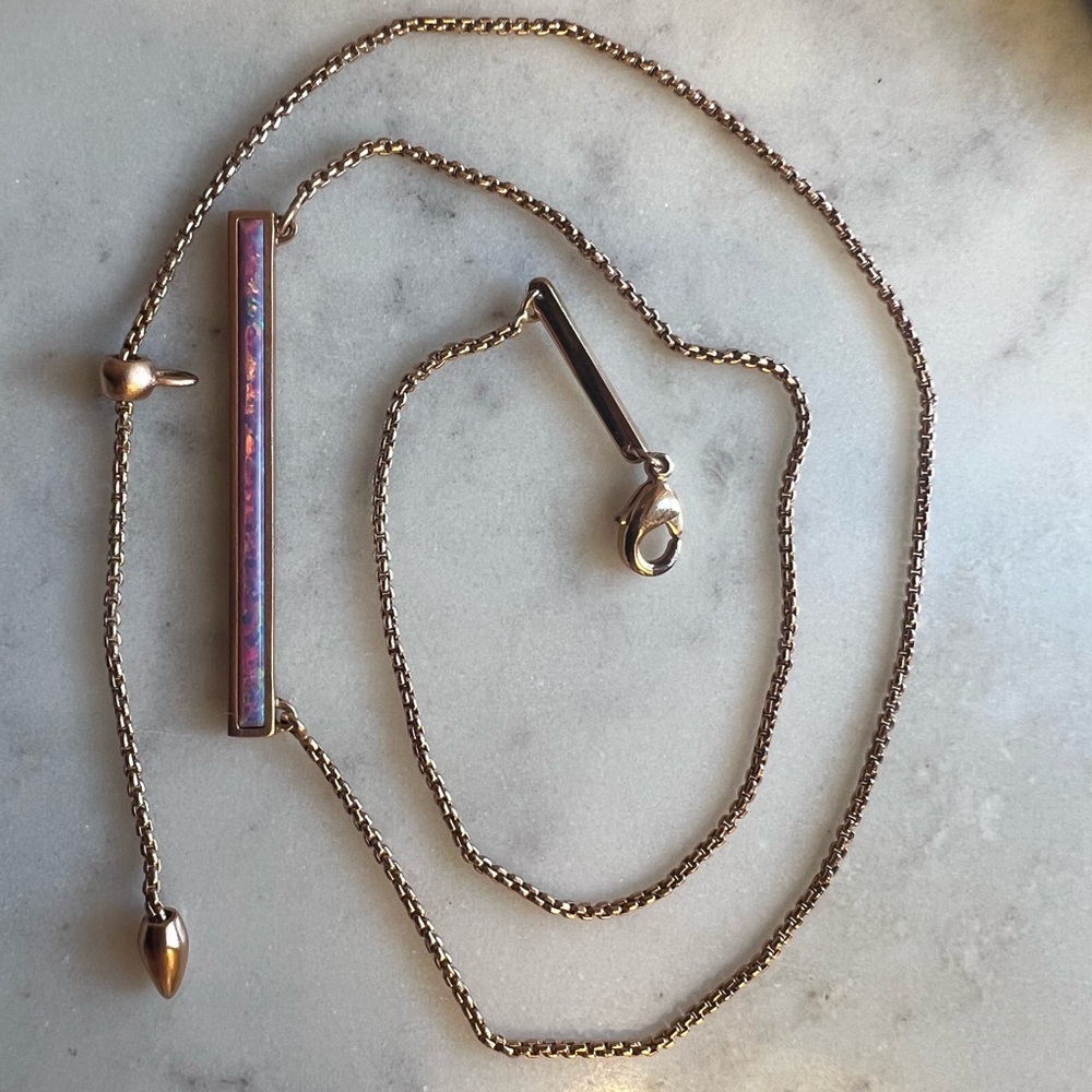 COPY - Purple Bar Kendra Scott Necklace (lightly worn)